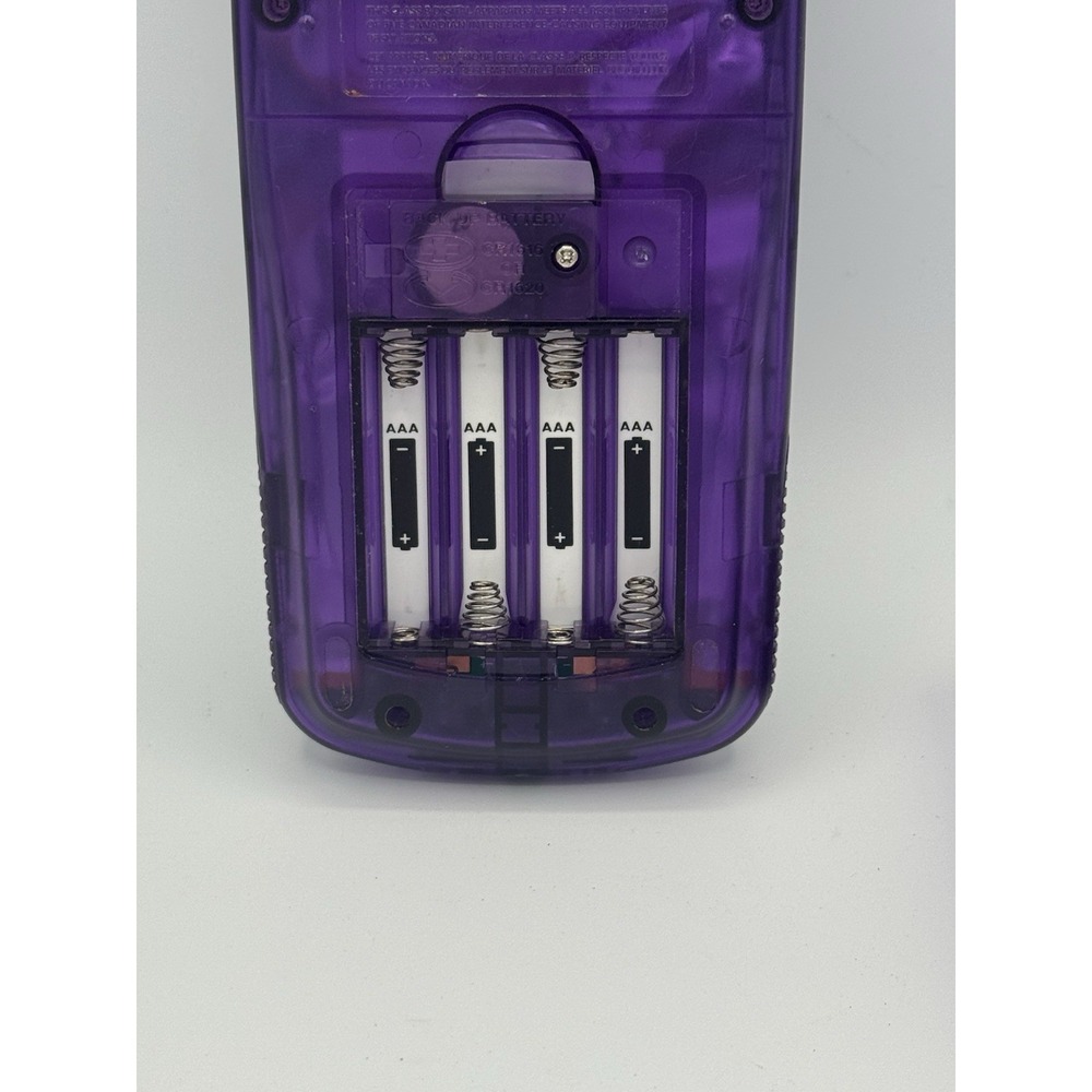 Texas Instruments TI-83 Plus Purple Graphing Math Calculator With Cover Tested - Picture 4 of 5